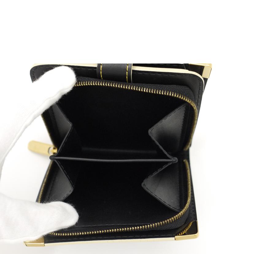 LOUIS VUITTON/コンパクトジップ/スハリ/ブラック/M91828//MI2***/Aランク/69