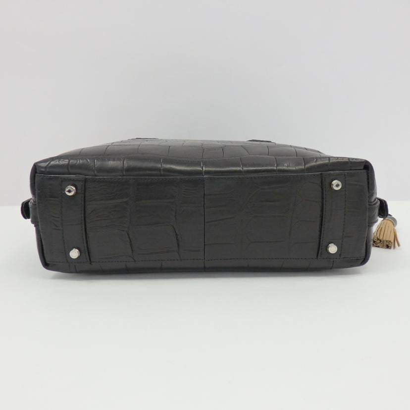 LEATHER JEWELS レザージュエルズ/クロコダイル3wayハンドバッグ JRA/02N01B//Aランク/77