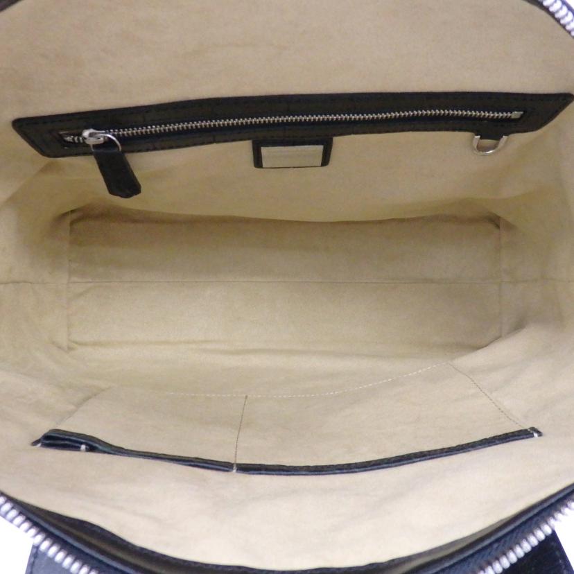 LEATHER JEWELS レザージュエルズ/クロコダイル3wayハンドバッグ JRA/02N01B//Aランク/77