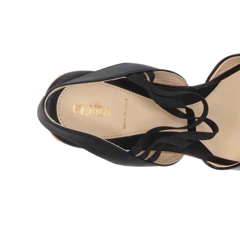 FENDI フェンディ/アンクルオープントゥレザーパンプス/25.0cm/8Z3754 CD2//Aランク/89
