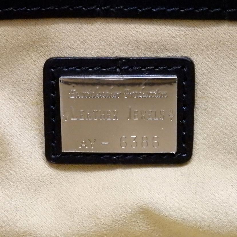 LEATHER JEWELS レザージュエルズ/クロコダイル3wayハンドバッグ JRA/02N01B//Aランク/77