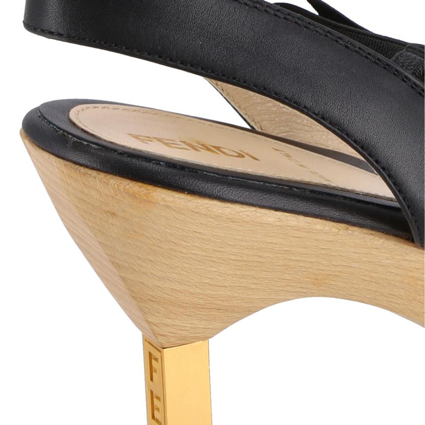 FENDI フェンディ/アンクルオープントゥレザーパンプス/25.0cm/8Z3754 CD2//Aランク/89