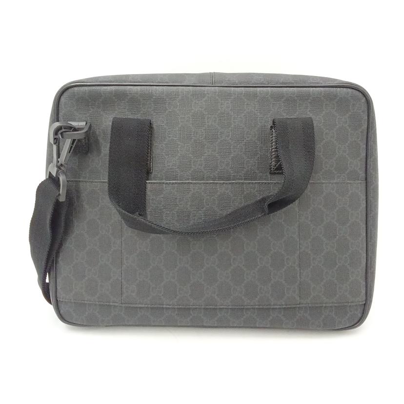 GUCCI グッチ/GGスプリーム2wayパソコンケース/ブラック/169934//200***/Aランク/69