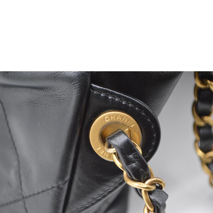 CHANEL シャネル/シャネル22シャイニカーフスキンスモールチェーンバックパック/AS3859//TCK*****/Aランク/89