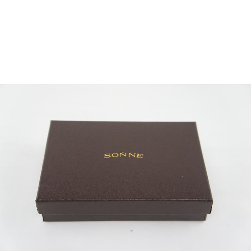 SONNE/2つ折り財布/SOW002/BLK//Aランク/64
