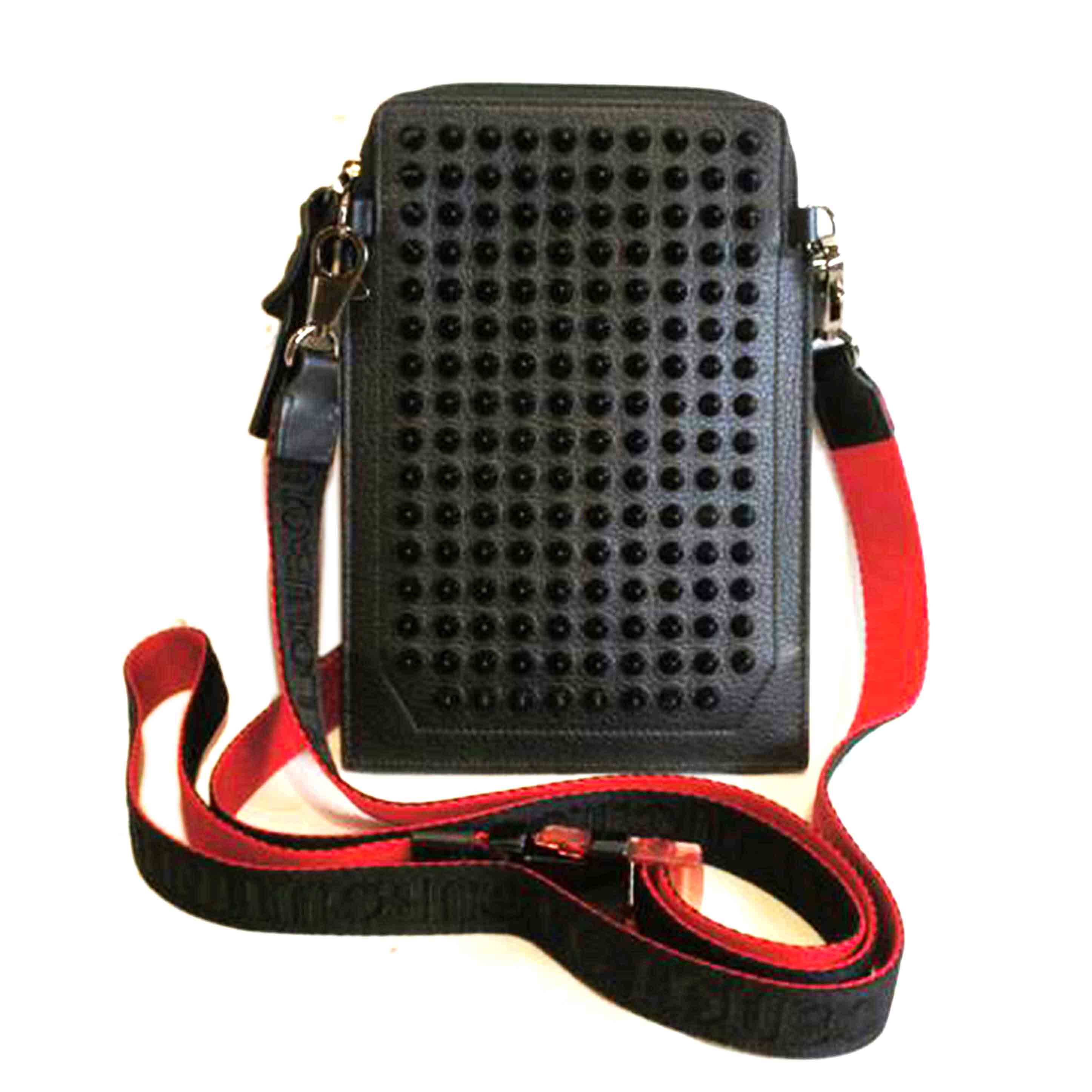 C.Louboutin クリスチャンルブタン/ルビラブクロスボディバッグショルダーブラック/1205145//SAランク/92