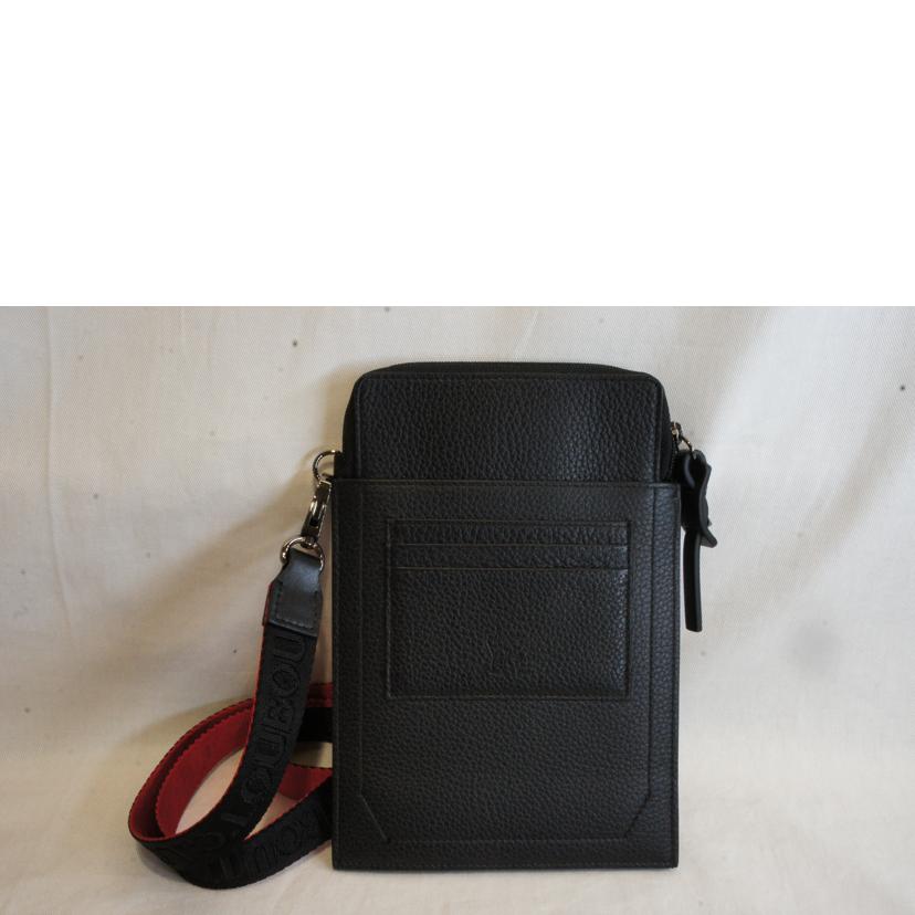 C.Louboutin クリスチャンルブタン/ルビラブクロスボディバッグショルダーブラック/1205145//SAランク/92