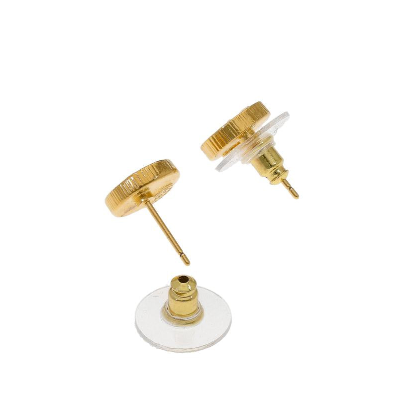 CHANEL シャネル/ココマークラウンドピアス/ゴールド金具/F24C//SAランク/75