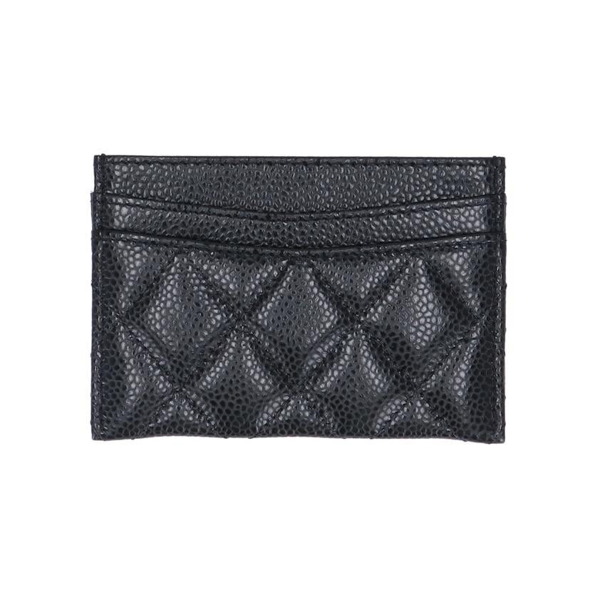 CHANEL シャネル/ココマークマトラッセキャビアスキンカードケース/GD金具/AP2013//AX0*****/SAランク/75