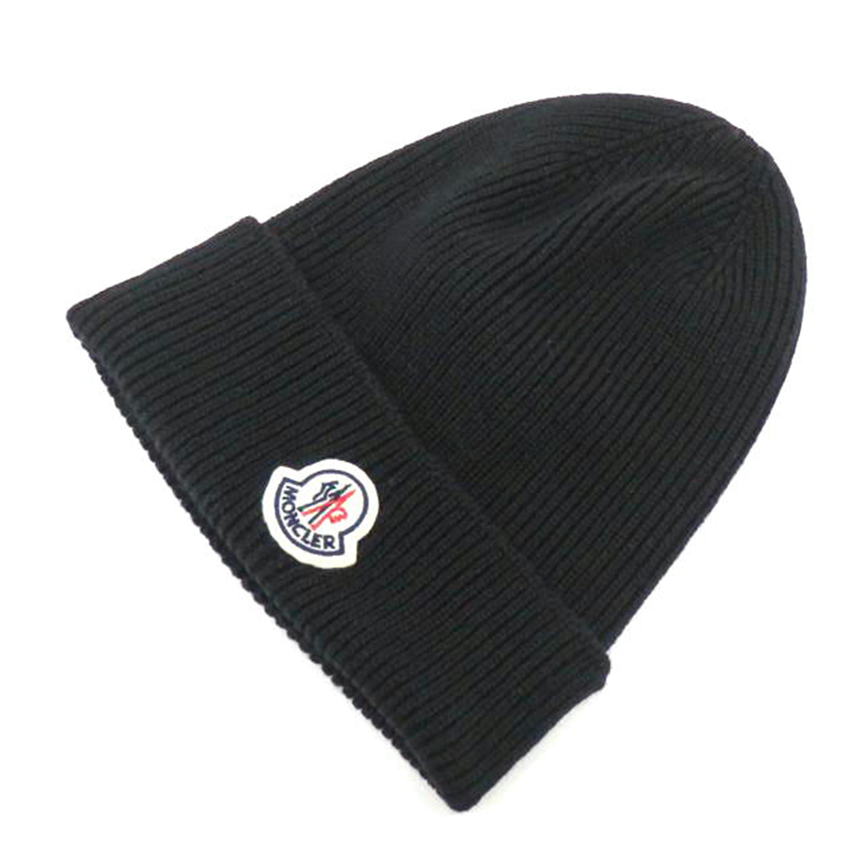 モンクレール　ニット帽　L 中古・古着通販】MONCLER (モンクレール) ニット帽 オリーブ 未