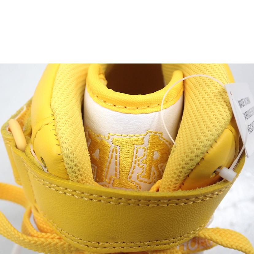 NIKE×Off-White ナイキ×オフホワイト/NIKE×Off-White AIR FORCE 1 MID SP LTHR/DR0500-101//27.5cm/Aランク/62