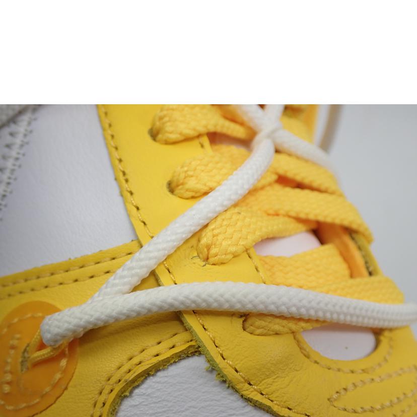 NIKE×Off-White ナイキ×オフホワイト/NIKE×Off-White AIR FORCE 1 MID SP LTHR/DR0500-101//27.5cm/Aランク/62