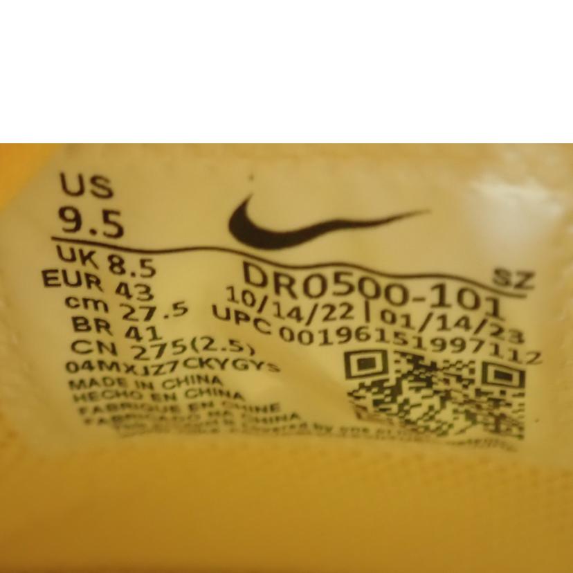 NIKE×Off-White ナイキ×オフホワイト/NIKE×Off-White AIR FORCE 1 MID SP LTHR/DR0500-101//27.5cm/Aランク/62