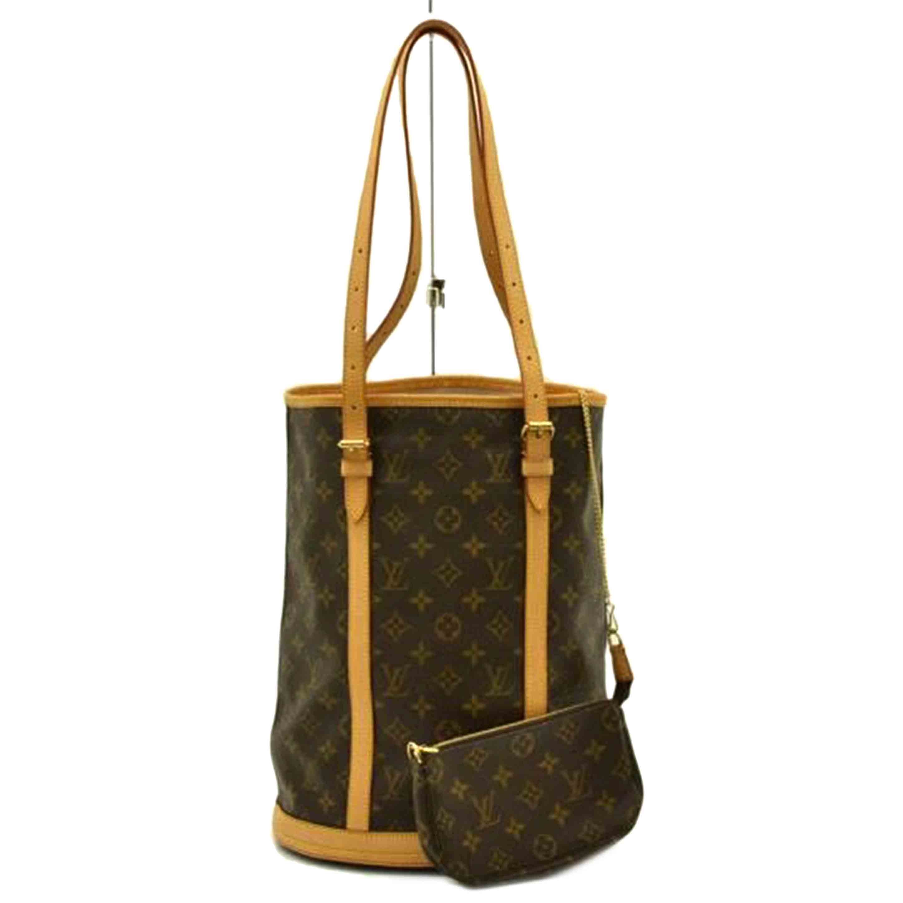 LV ルイヴィトン/バゲットGM・ポーチ付/モノグラム/N42236//FL0***/Aランク/75