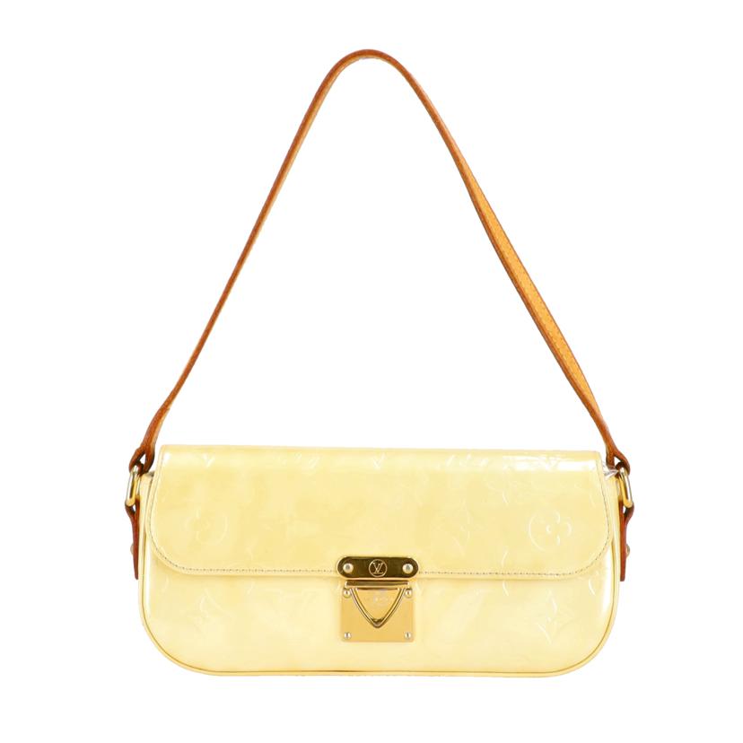 LV ルイヴィトン/マリブストリート/ヴェルニ/ペルルホワイト/M91507//FL0***/Bランク/75