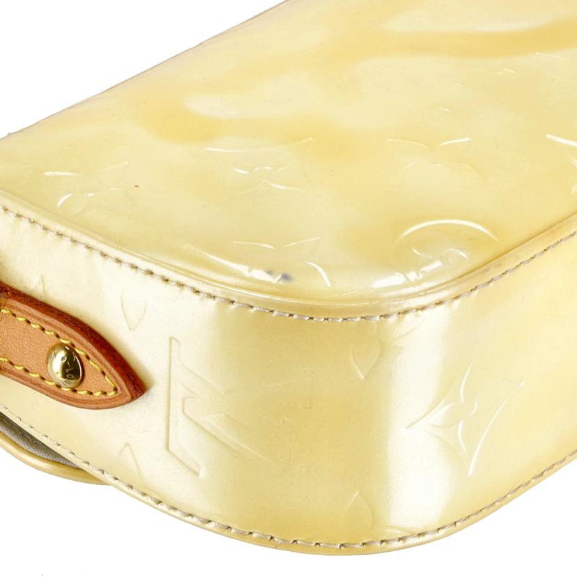 LV ルイヴィトン/マリブストリート/ヴェルニ/ペルルホワイト/M91507//FL0***/Bランク/75