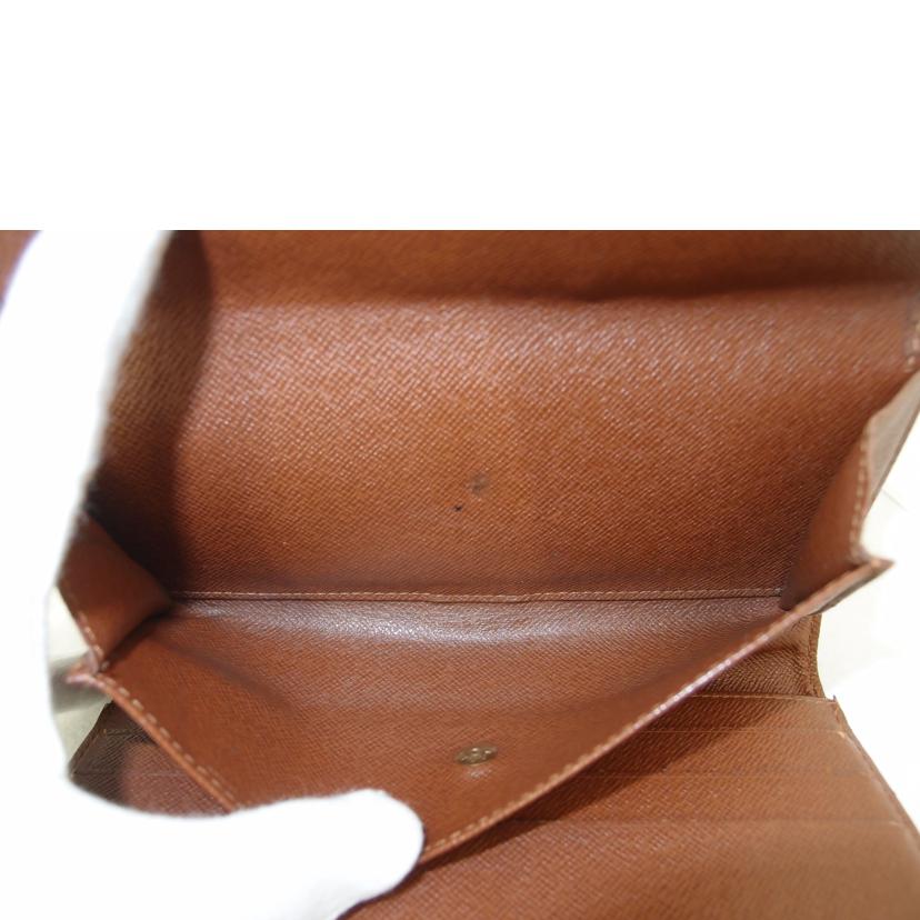 LOUIS VUITTON ルイヴィトン ビトン 茶 ブラウン 三つ折り長財布 レディース メンズ/ポルトトレゾール・インターナショナル/モノグラム/M61215//SD0***/Bランク/69