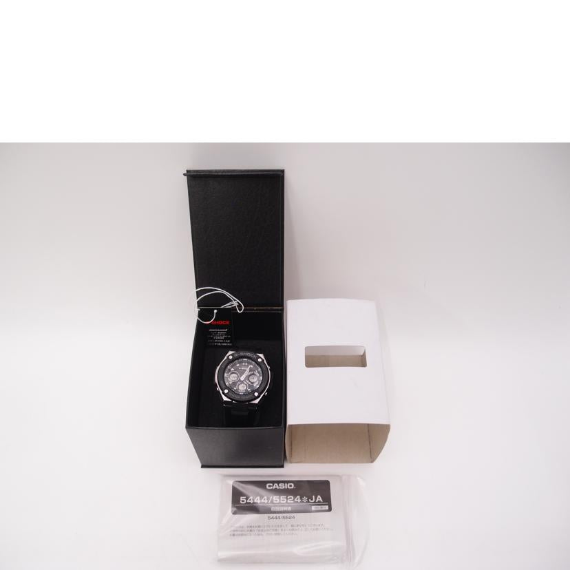 CASIO カシオ/G-SHOCK/G-STEEL/電波ソーラー/GST-W300-1AJF//002*****/Aランク/69