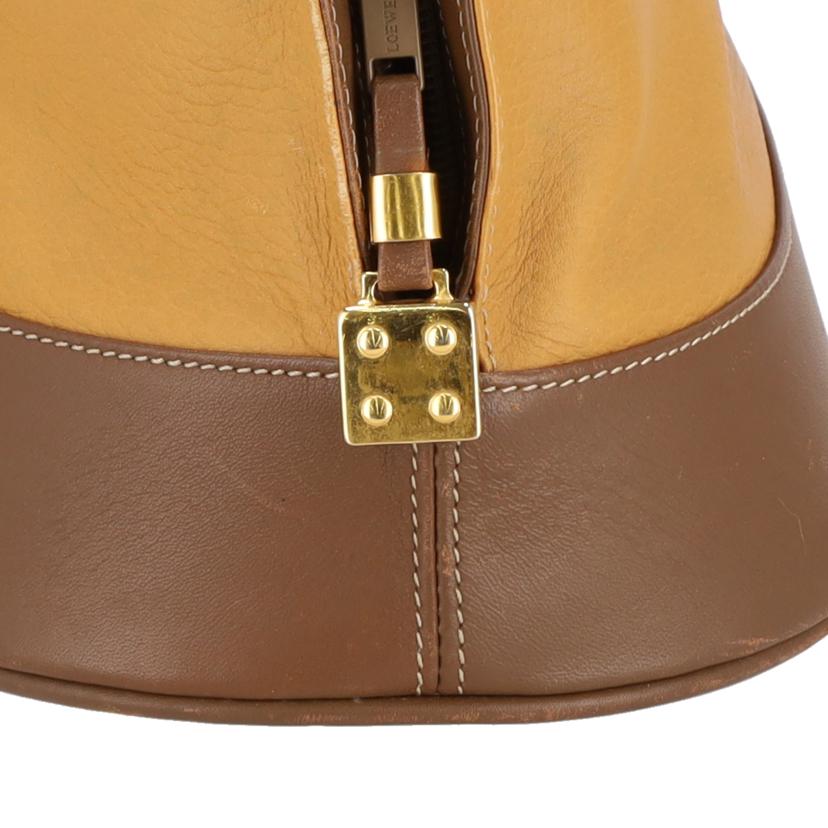 LOEWE ロエベ/アナグラムバイカラーハンドバッグ//L25/ABランク/91
