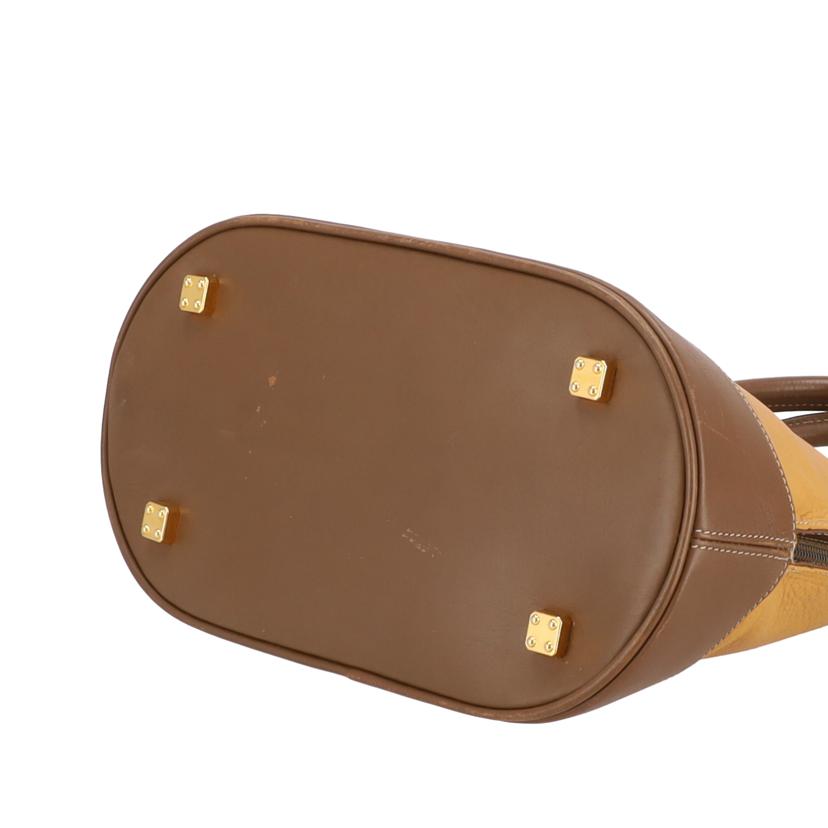 LOEWE ロエベ/アナグラムバイカラーハンドバッグ//L25/ABランク/91
