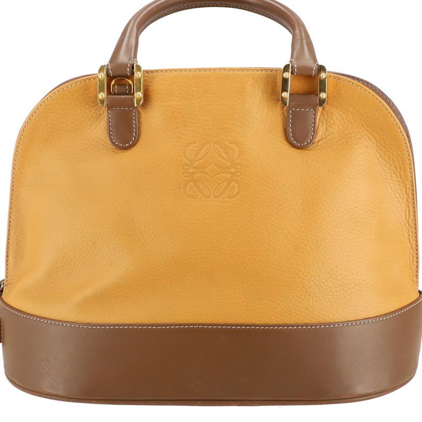 LOEWE ロエベ/アナグラムバイカラーハンドバッグ//L25/ABランク/91