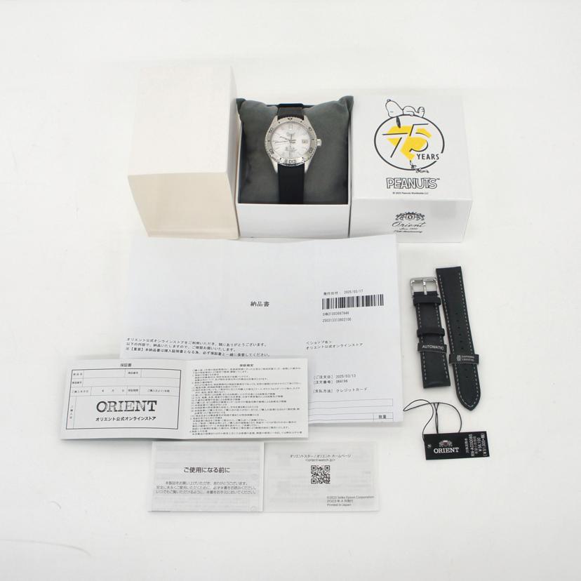 ORIENT オリエント/マコ/75周年PEANUTSコラボ/自動巻/RN-AC0Q08S//269******/SAランク/78