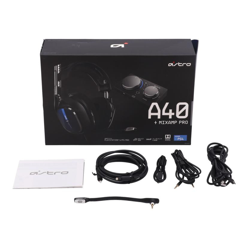 Logicool ロジクール /ゲーミングアンプ+ヘッドセット/A40TR-MAP-002//1923GS002119/Bランク/82