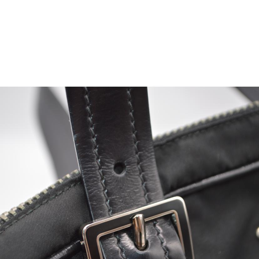 PRADA プラダ/テスートナイロンハイドラレザートート/ネロ/BR2366//134/Bランク/89