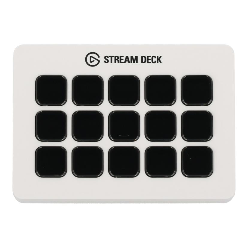 elgato エルガト/ショートカットキーボード/Stream Deck MK.2 White/10GBA9911-JP //DL08L1A82428/Aランク/63