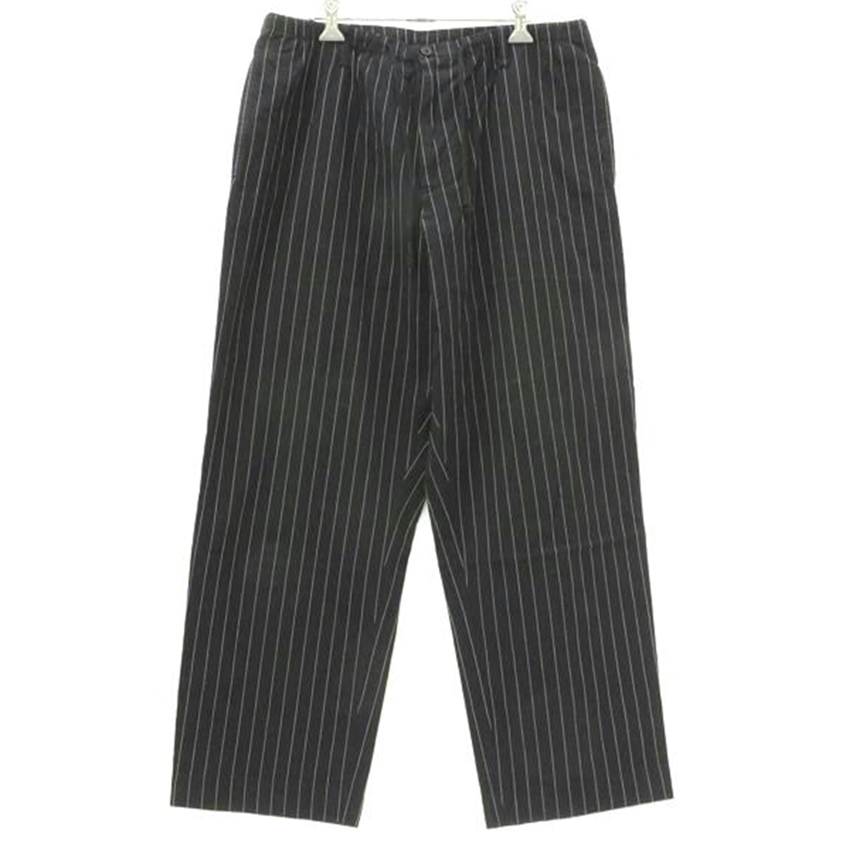 DRIES VAN NOTEN ドリス・ヴァン・ノッテン/ストライプコットンボトム//ABランク/88