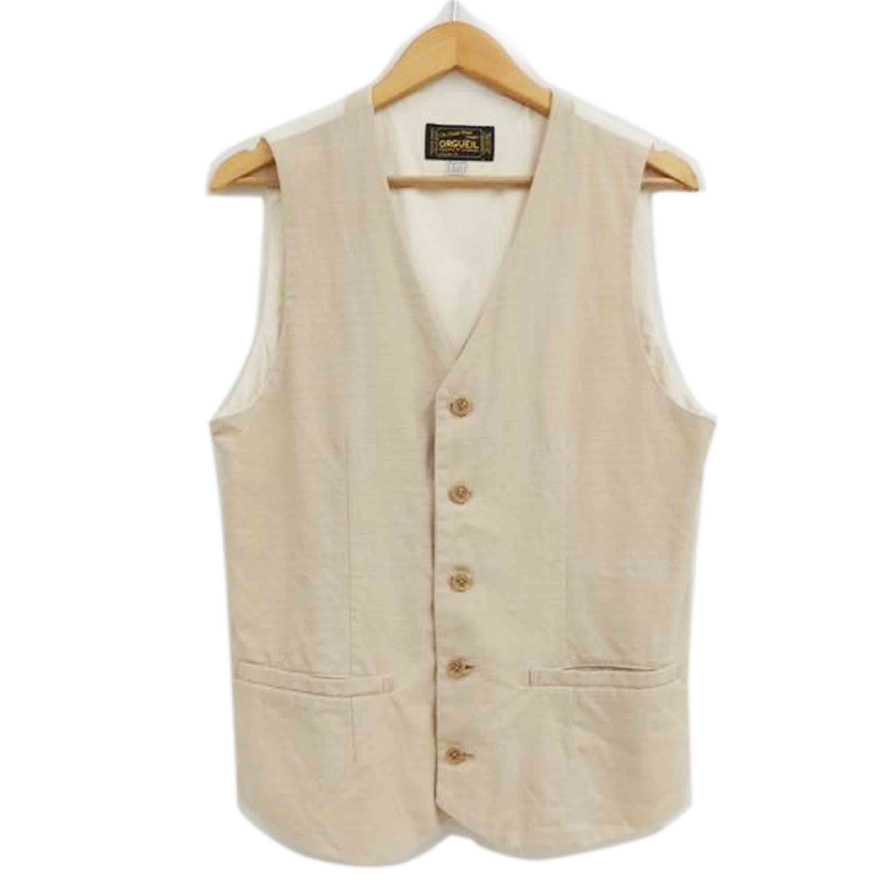 ORGUEIL(オルゲイユ) ケーブルニットベスト OR-4122 Orgueil ケーブルニットベスト Cable Knit Vest OR-4122 2