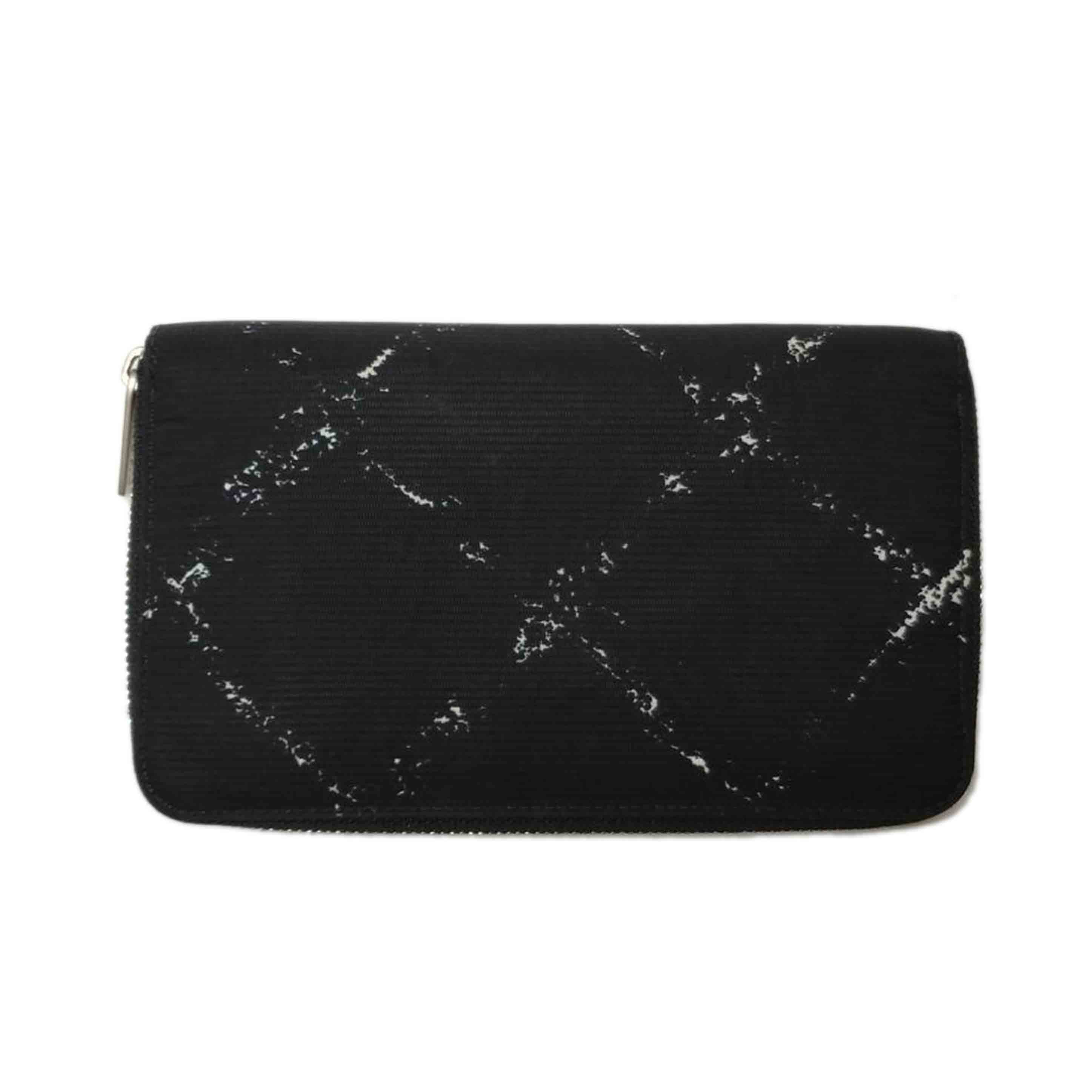 CHANEL/旧トラベルライン ラウンドファスナー 財布//614****/Bランク/52