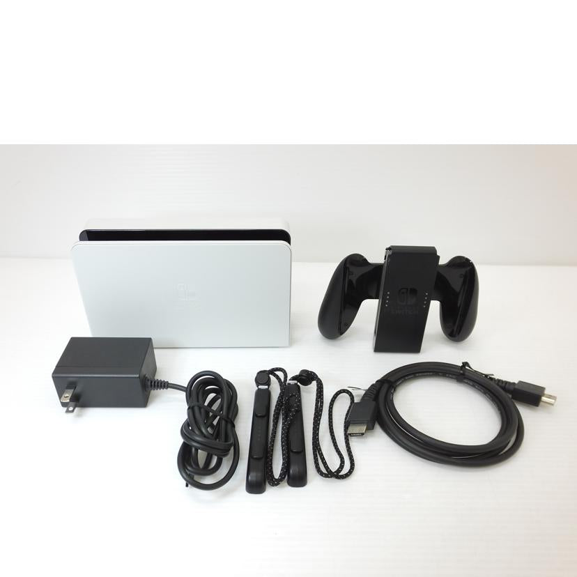 nintendo 任天堂/有機ELスイッチ本体ホワイト/HEG-S-KAAAA//XTJ10640546134/Bランク/88