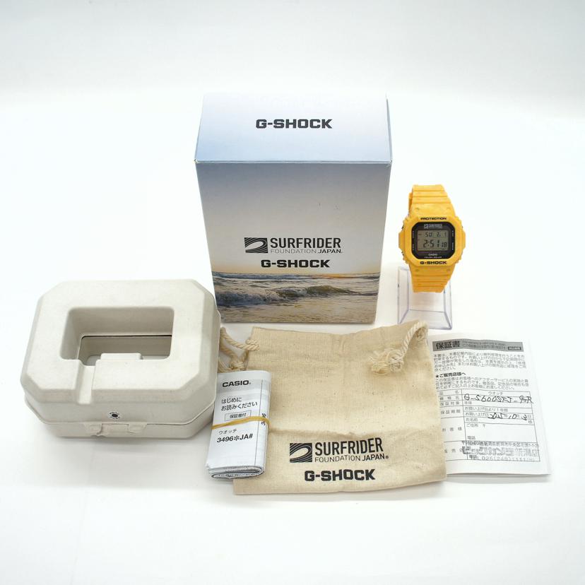 CASIO カシオ/G-SHOCK/サーフライダーファウンデーションジャパン/G-5600DFJ-9JR//349*/SAランク/94