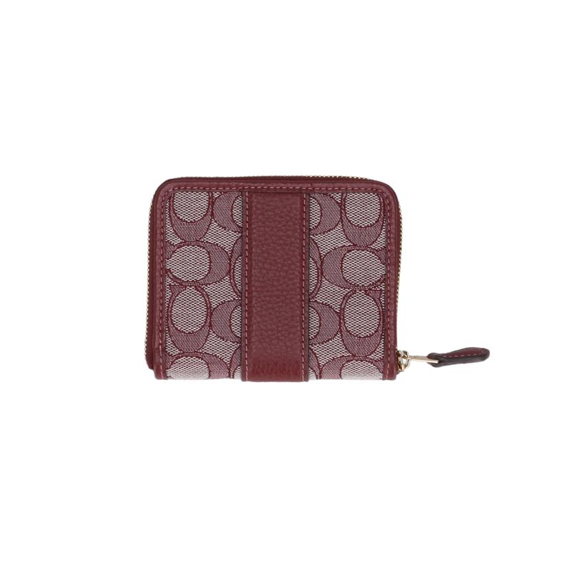 COACH コーチ/シグネチャーロニースモールジップアラウンドウオレット/C8323//J22**/SAランク/25