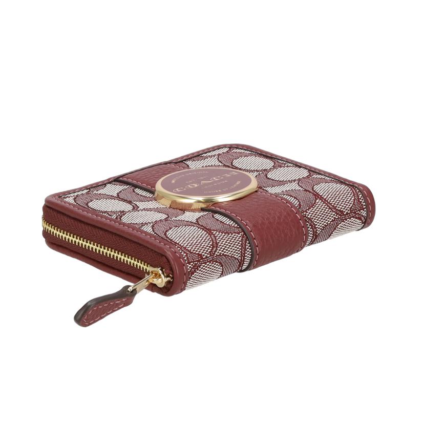 COACH コーチ/シグネチャーロニースモールジップアラウンドウオレット/C8323//J22**/SAランク/25