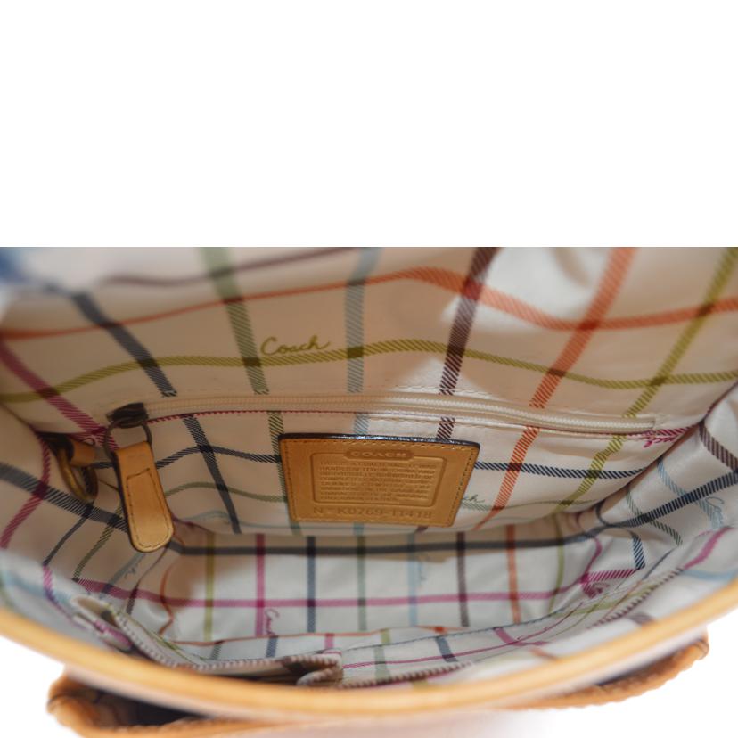 COACH コーチ/オールドコーチフラップレザーショルダー/11418//K07**/Bランク/89