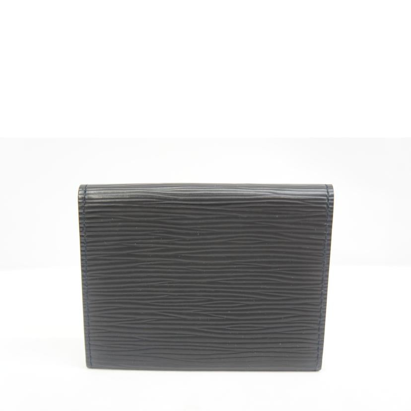 LV ルイ・ヴィトン/アンベロップカルトドゥヴィジット/エピ/ノワール/M60652//CA0***/Aランク/05