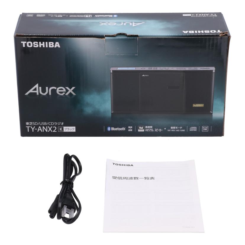 TOSHIBA Aurex 東芝 /CDラジオ/TY-ANX2//231246272K0/Aランク/62