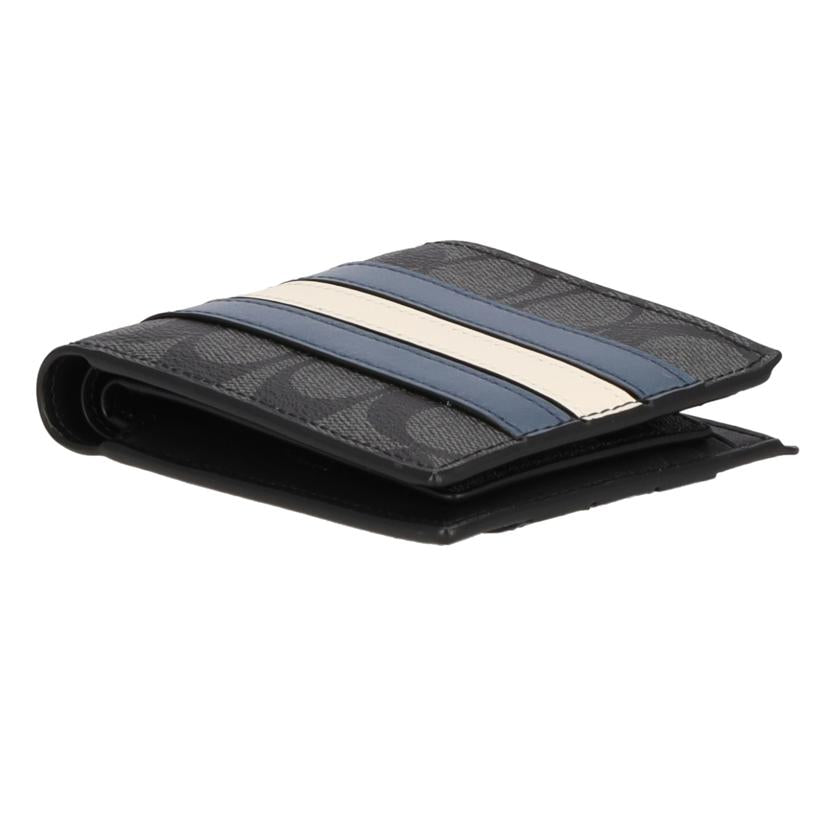 COACH コーチ/3-IN-1ウォレット シグネチャーキャンバスウィズヴァーシティストライプ/3008//K21**/Aランク/09