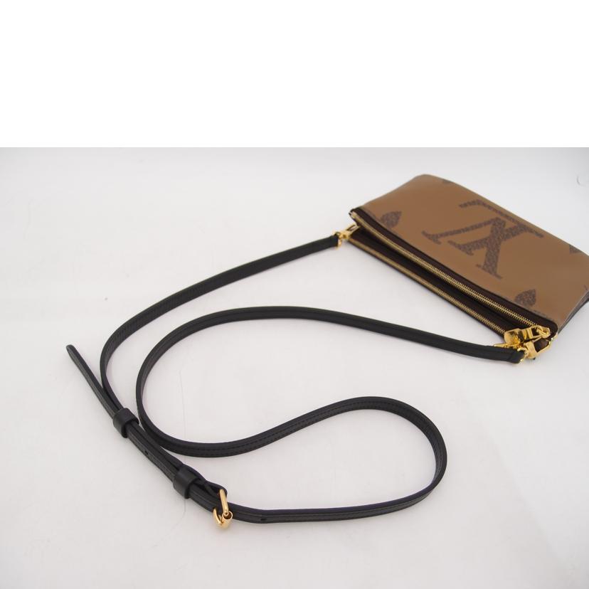 LOUIS VUITTON ルイ・ヴィトン/ポシェット・ドゥルーブジップ/モノグラム・ジャイアント/M69203//RFI****/Aランク/69