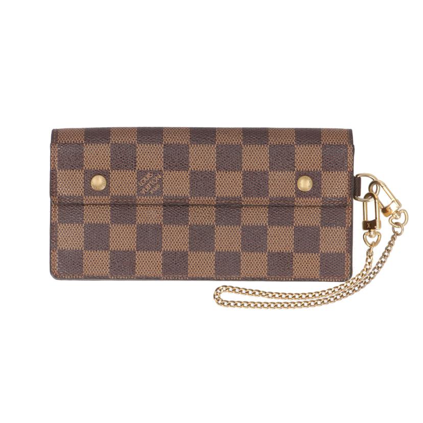 LV ルイヴィトン/ポルトフォイユアコルディオン/ダミエ/エベヌ/N60002//TH1***/ABランク/07