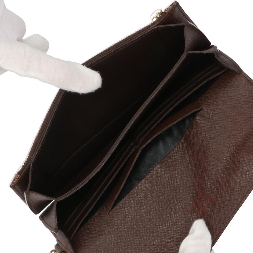 LV ルイヴィトン/ポルトフォイユアコルディオン/ダミエ/エベヌ/N60002//TH1***/ABランク/07