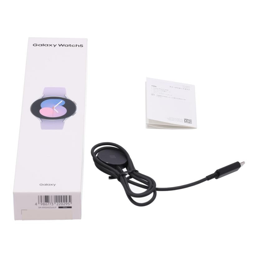 SAMSUNG サムスン /スマートウォッチ/Galaxy Watch5 40mm /SM-R900NZSAXJP//RFAT83E8MVJ/Bランク/69