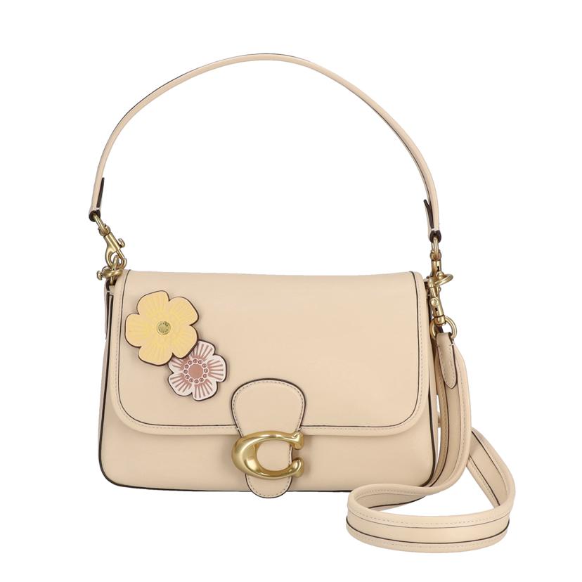 COACH コーチ/ソフトダビースムースレザーショルダー/ホワイト/C4823//M23**/Aランク/75