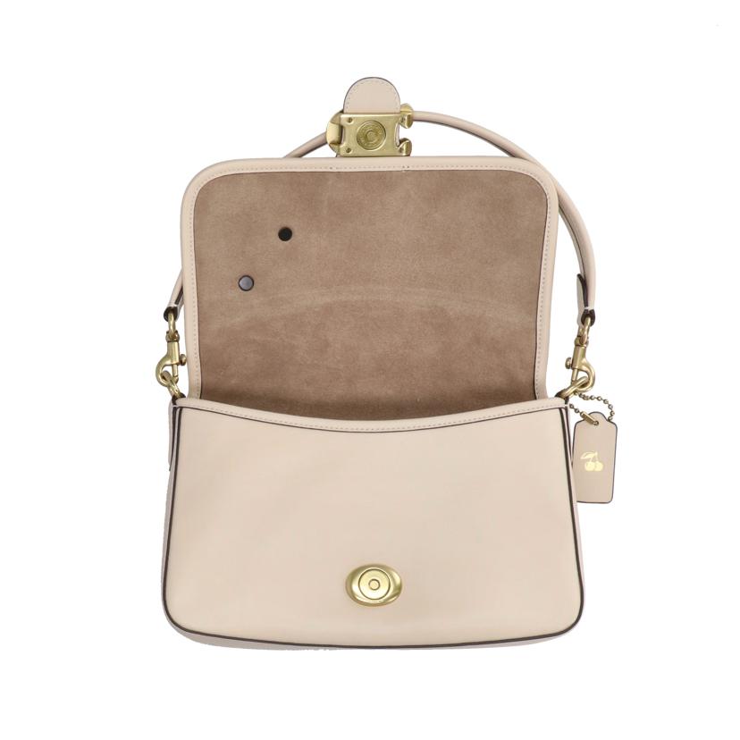 COACH コーチ/ソフトダビースムースレザーショルダー/ホワイト/C4823//M23**/Aランク/75