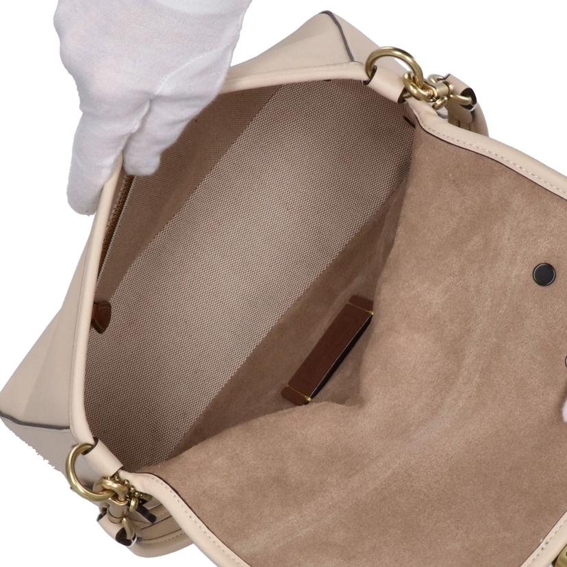 COACH コーチ/ソフトダビースムースレザーショルダー/ホワイト/C4823//M23**/Aランク/75