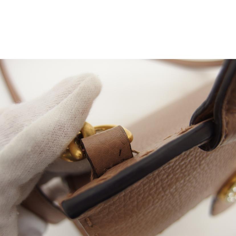 GUCCI グッチ/GGマーモント/トップハンドル2WAYバッグ/ピンクベージュ系/442622//204***/ABランク/04