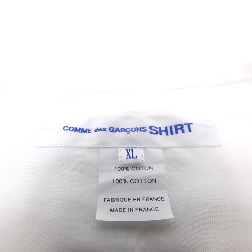COMME des GARCONS コムデギャルソン/コットンシャツ/ホワイト/FZ-B001//ABランク/88