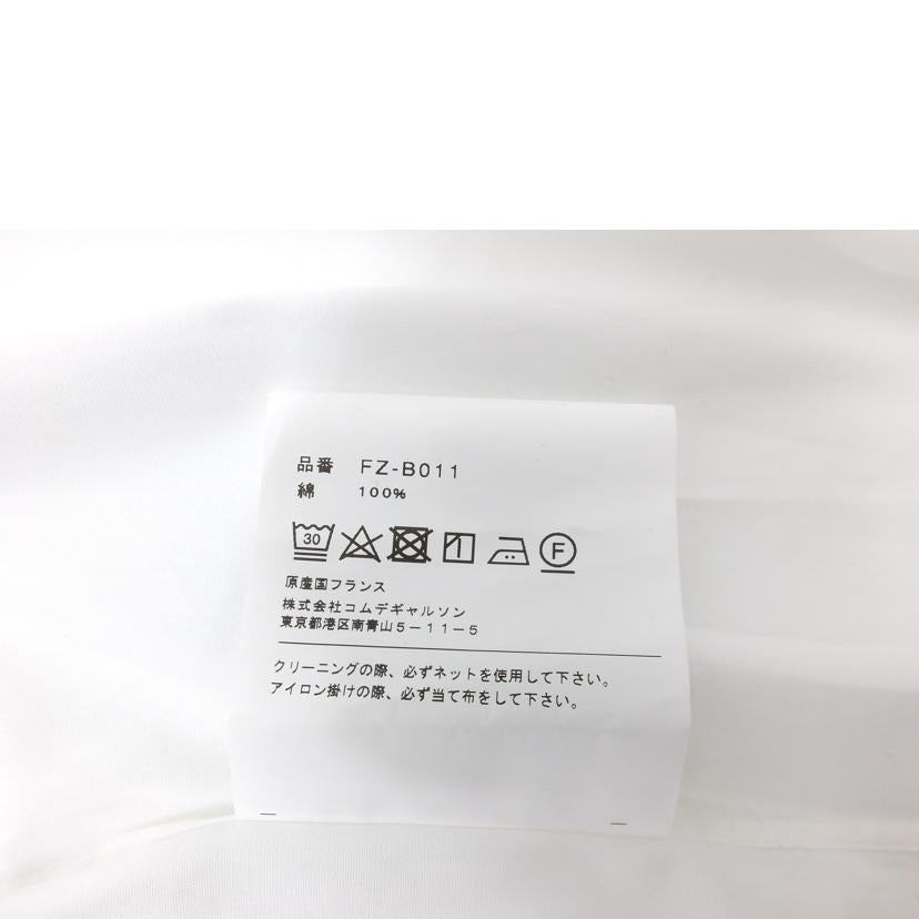 COMME des GARCONS コムデギャルソン/コットンシャツ/ホワイト/FZ-B001//ABランク/88